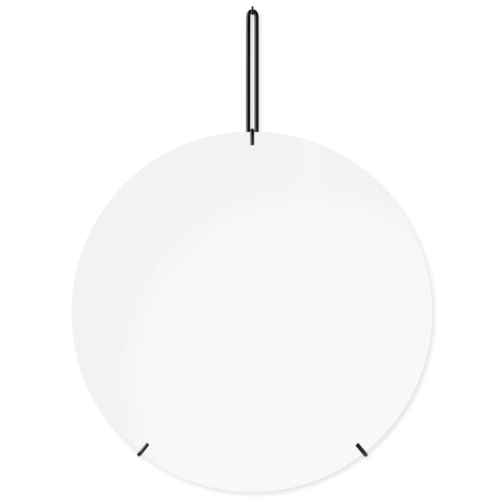 Miroir mural Moebe Ø70 cm, Noir MOEBE