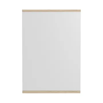Miroir mural rectangulaire 50x70 cm - Cendre - MOEBE