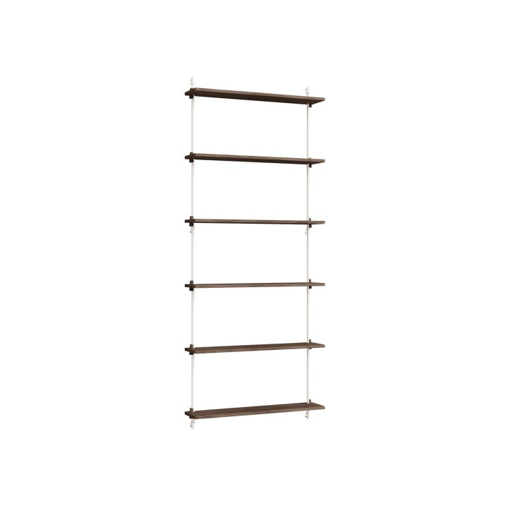 Moebe wall shelving ws.200.1 - Chêne fumé-blanc - MOEBE