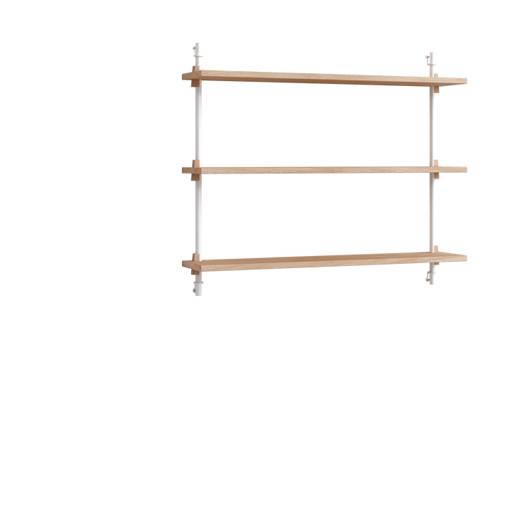 Moebe wall shelving ws.65.1 - Chêne-blanc - MOEBE