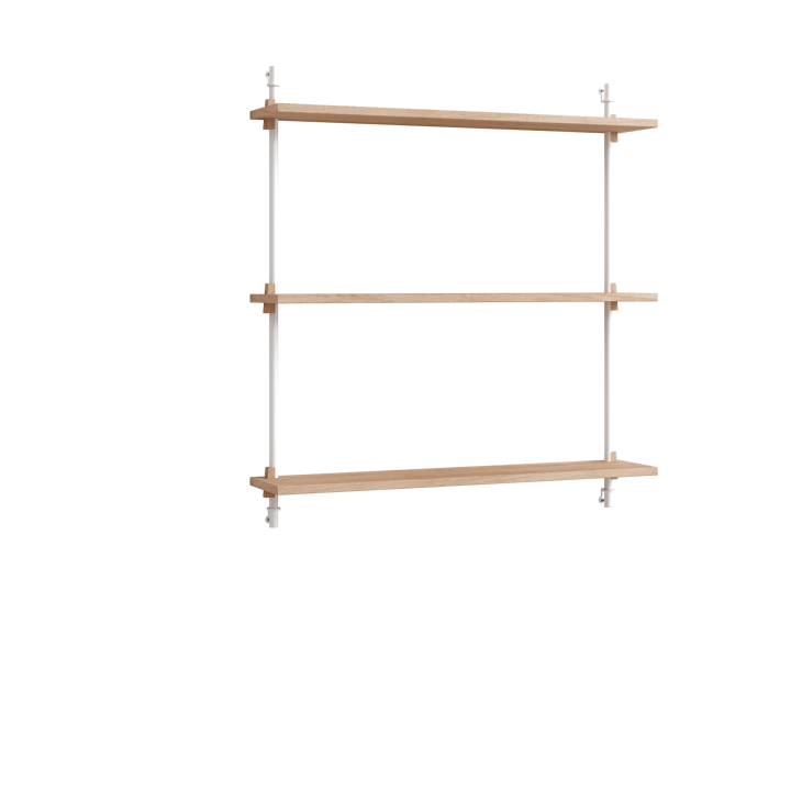 Moebe wall shelving ws.85.1 - Chêne-blanc - MOEBE