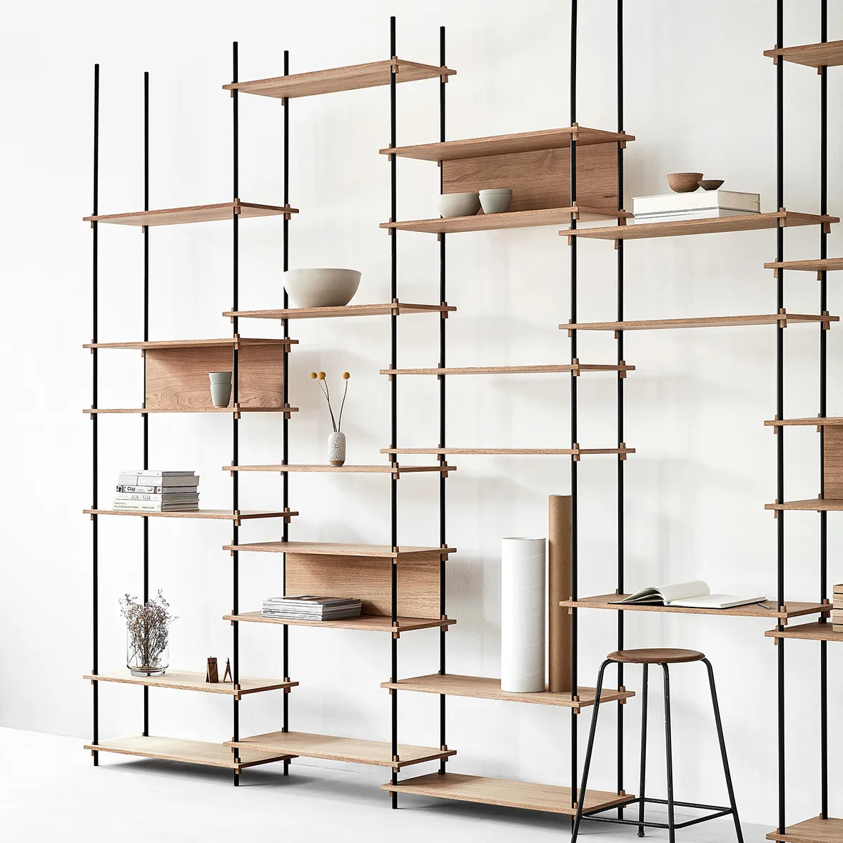 Pièce arrière Moebe pour étagère 85 cm, Chêne MOEBE