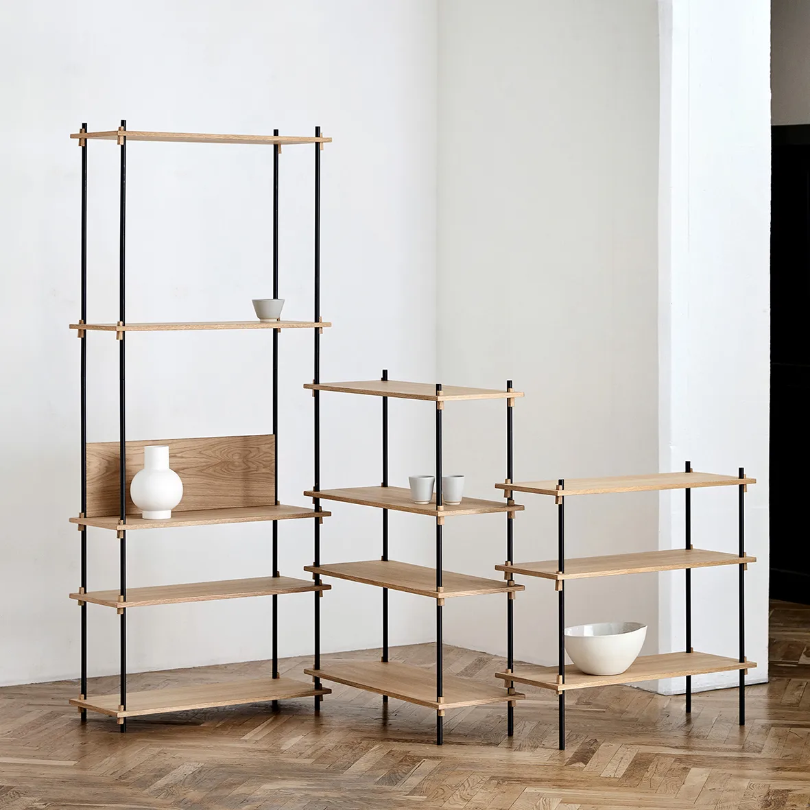 Pièce arrière Moebe pour étagère 85 cm, Chêne MOEBE