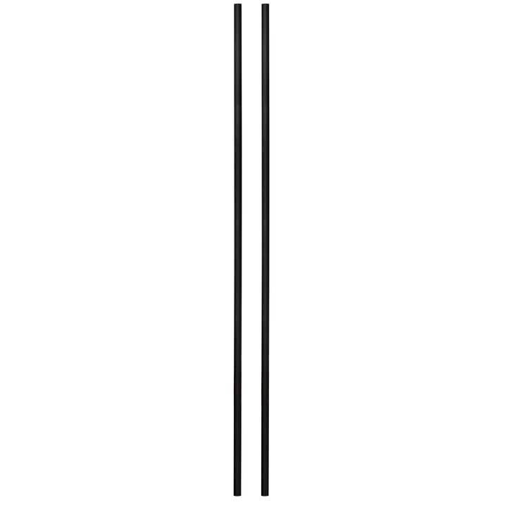 Pieds d'étagère Moebe 115 cm lot de 2, Noir MOEBE