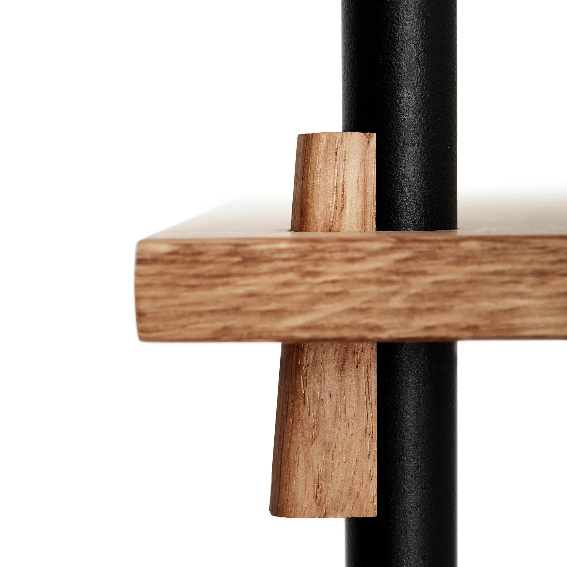 Pieds d'étagère Moebe 115 cm lot de 2, Noir MOEBE