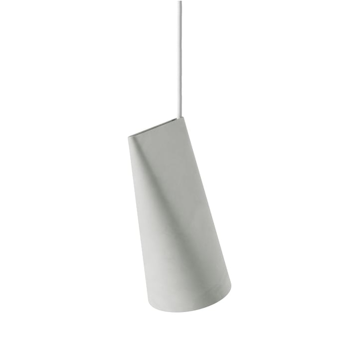 Plafonnier en céramique 11,2x22 cm, Gris clair MOEBE