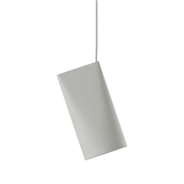 Plafonnier en céramique 11,2x22 cm - Gris clair - MOEBE