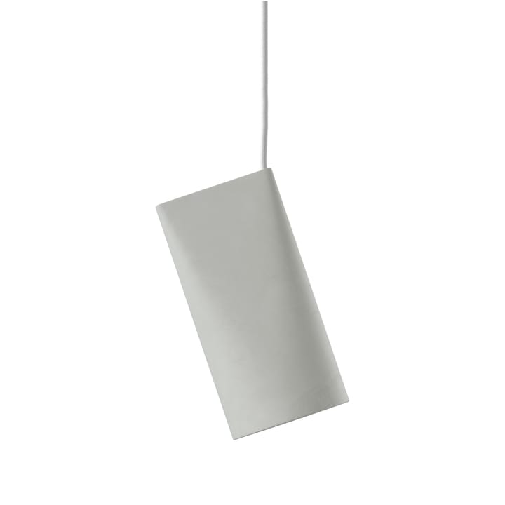 Plafonnier en céramique 11,2x22 cm, Gris clair MOEBE
