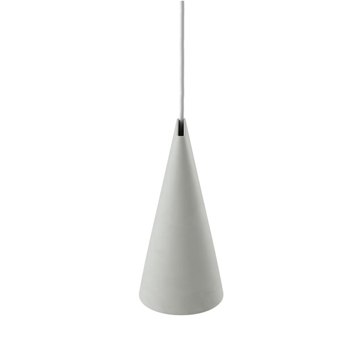 Plafonnier en céramique 11,2x22 cm, Gris clair MOEBE