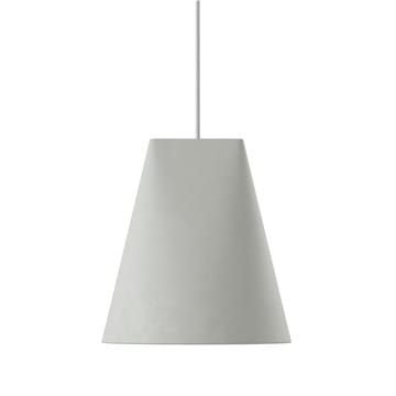 Plafonnier en céramique 23x23,5 cm - Gris clair - MOEBE