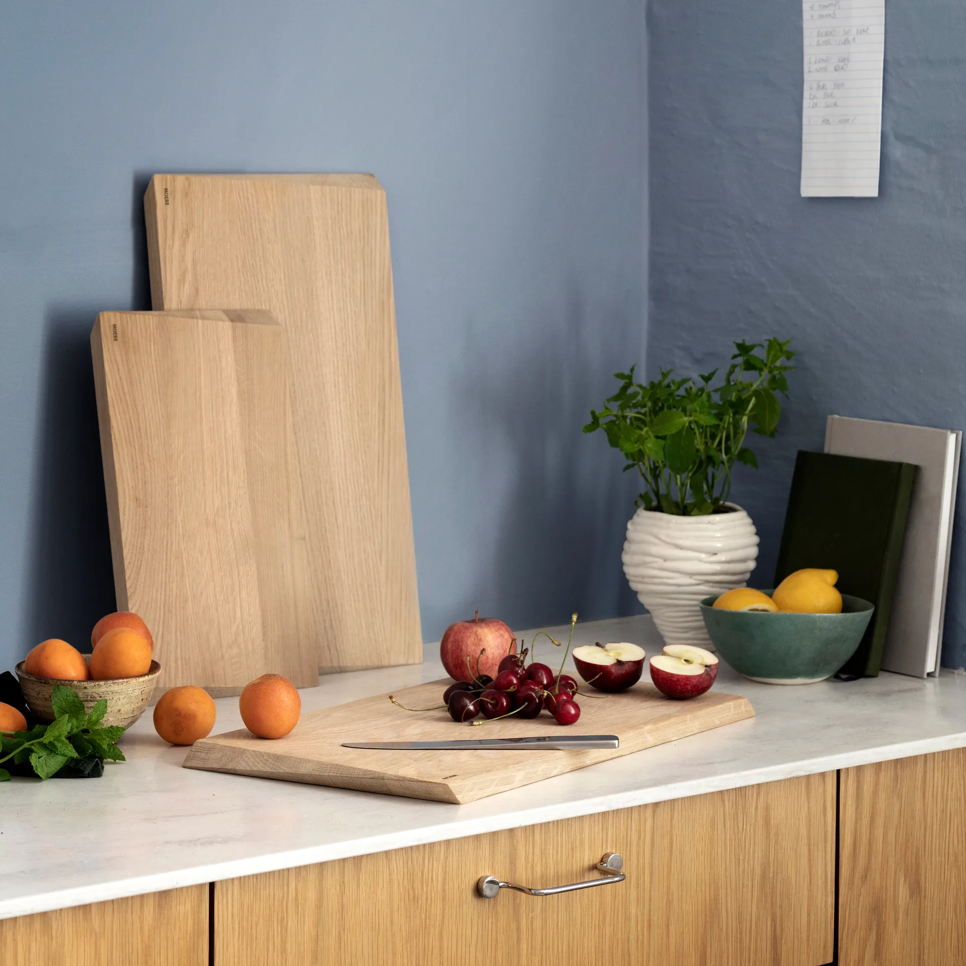 Planche à découper Moebe grand 24,7x44 cm, Beige MOEBE