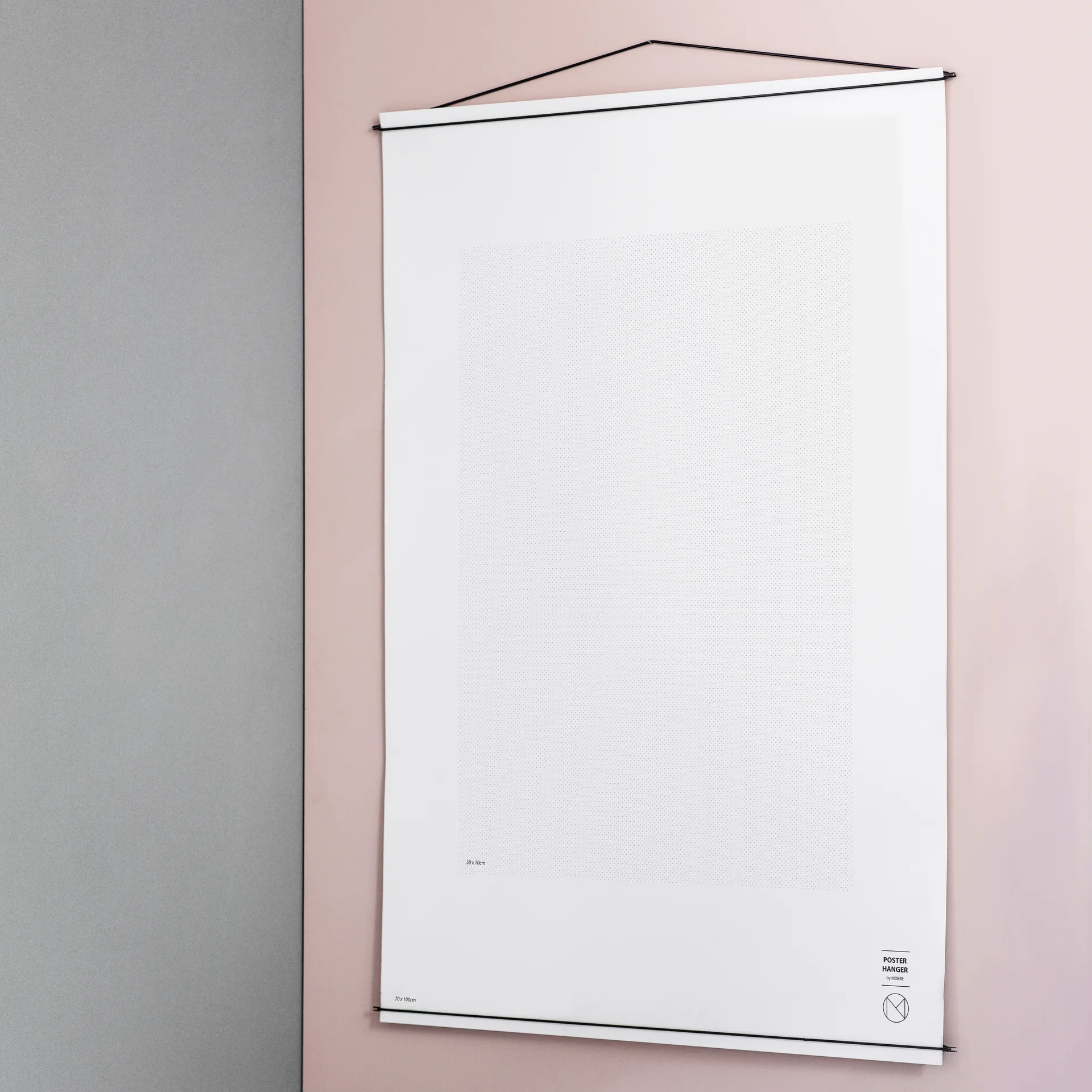 Porte-affiche Moebe 70x100 cm, Noir MOEBE