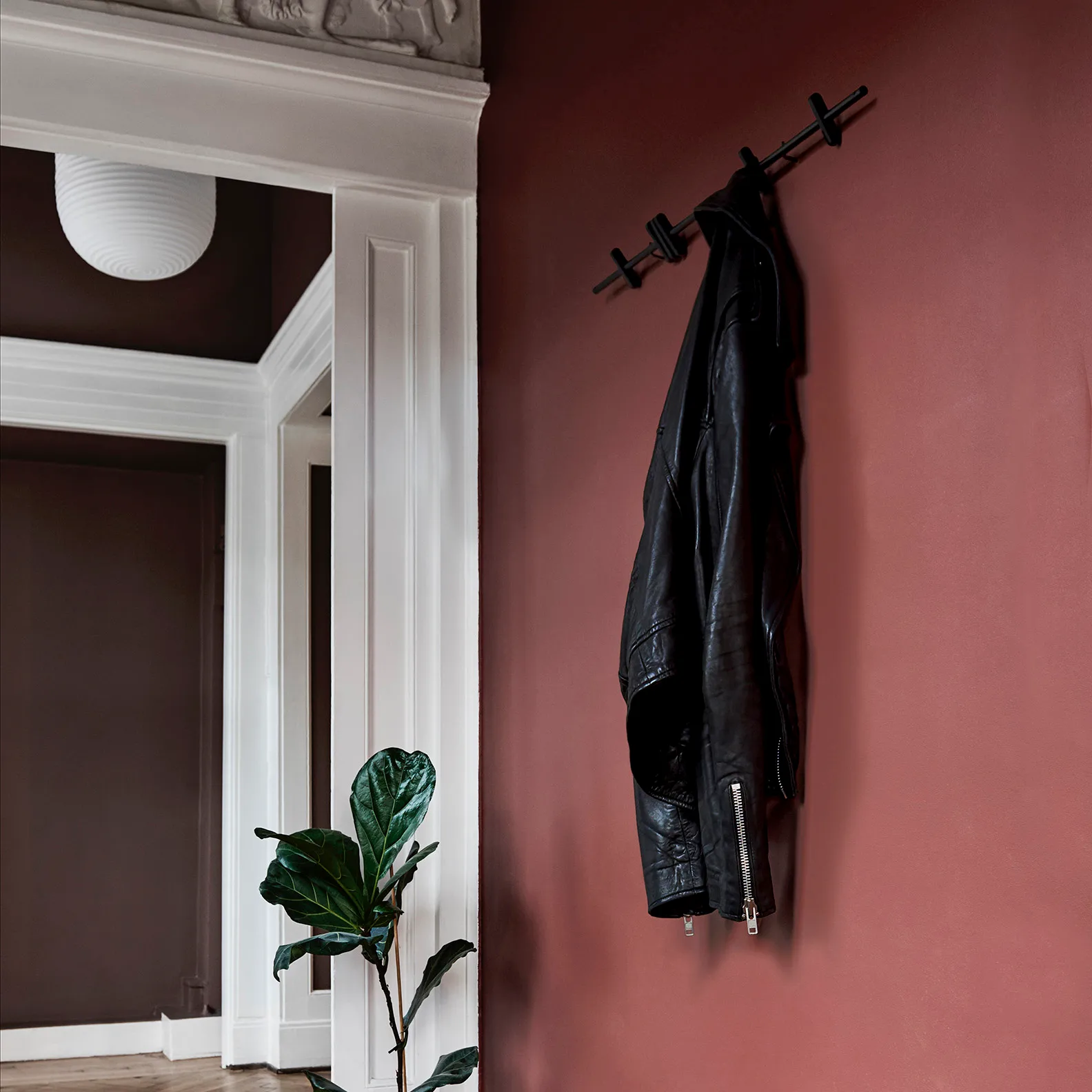 Porte-manteaux Moebe grand, Noir MOEBE