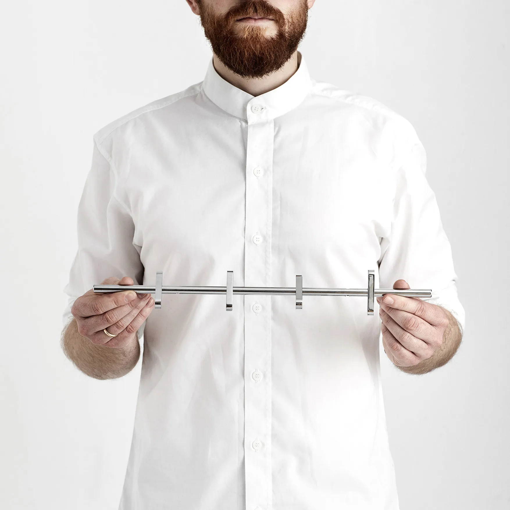 Porte-manteaux Moebe petit, Chrome MOEBE