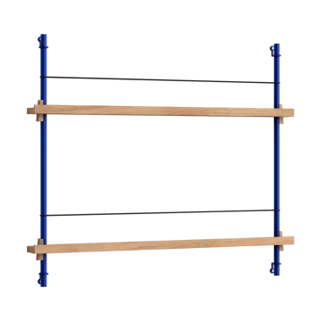 Porte-revues Moebe - Oak-blue - MOEBE