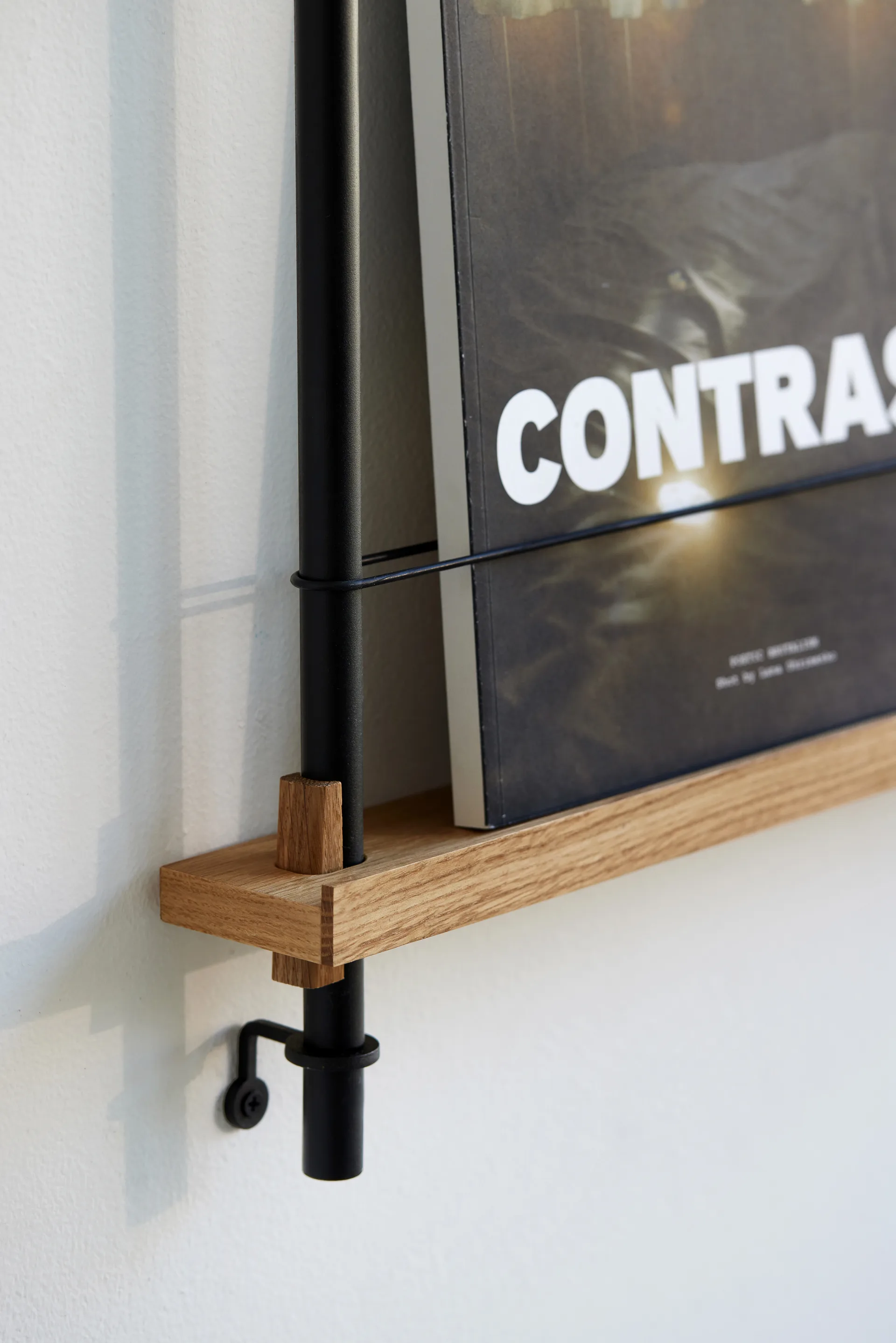 Porte-revues Moebe, Oak-white MOEBE