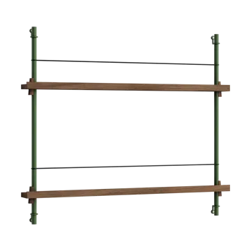 Porte-revues Moebe - Smoked oak-green - MOEBE