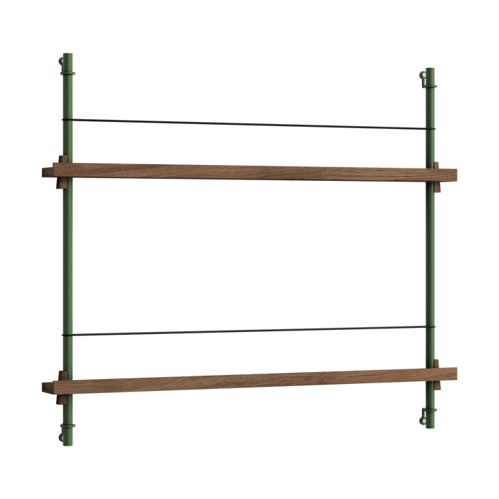 Porte-revues Moebe - Smoked oak-green - MOEBE