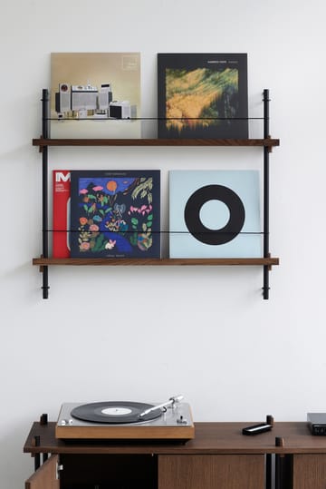 Porte-revues Moebe - Smoked oak-white - MOEBE
