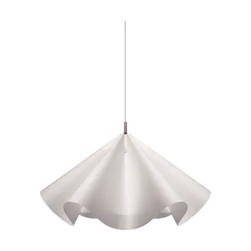 Sinuate suspension - White-acier inoxydable, taille L Ø75x40 cm - MOEBE