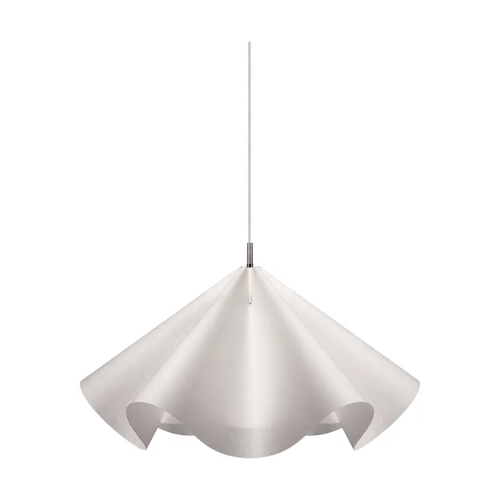 Sinuate suspension - White-acier inoxydable, taille L Ø75x40 cm - MOEBE
