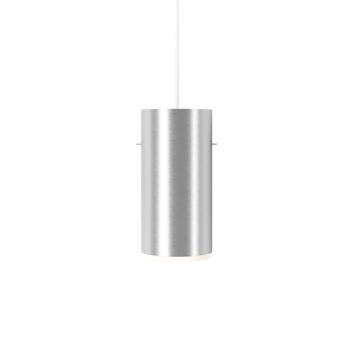 Suspension Moebe Tube large Ø 14 cm - Aluminium brossé - MOEBE