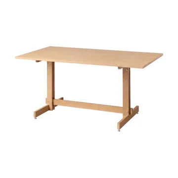 Table à manger KUMU - Chêne huilé, 90x160 cm - MOEBE