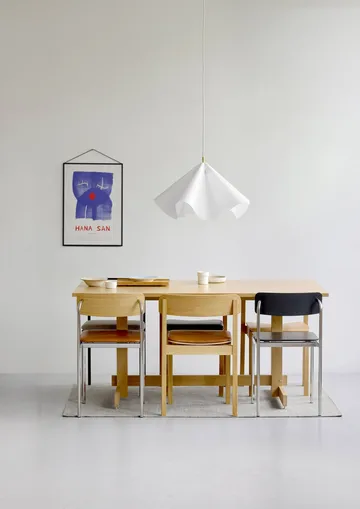 Table à manger KUMU - Chêne huilé, 90x160 cm - MOEBE