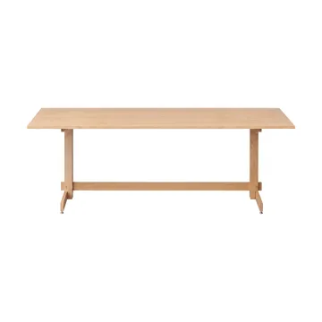 Table à manger KUMU - Chêne huilé, 90x220 cm - MOEBE