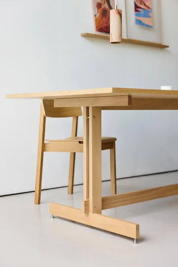 Table à manger KUMU - Chêne huilé, 90x220 cm - MOEBE
