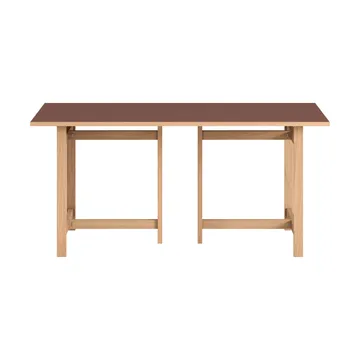 Table à manger rectangulaire Moebe - Burgundy, 160x90 cm - MOEBE