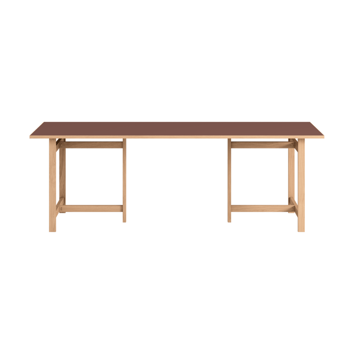 Table à manger rectangulaire Moebe - Burgundy, 220x90 cm - MOEBE
