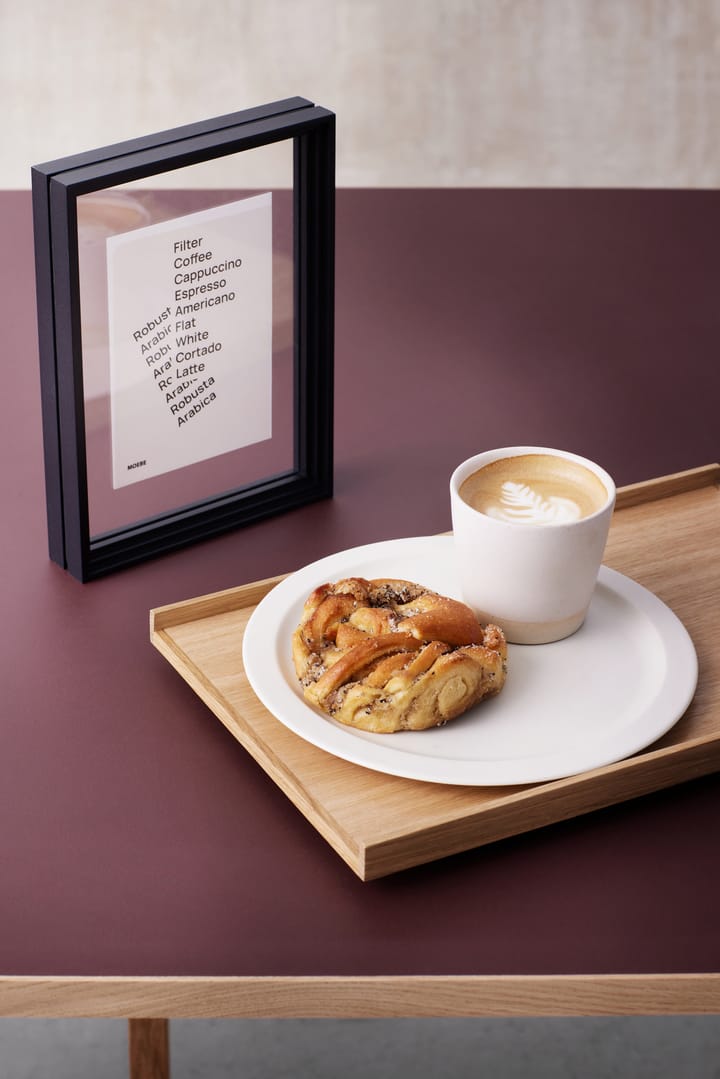 Table à manger rectangulaire Moebe, Burgundy, 220x90 cm MOEBE