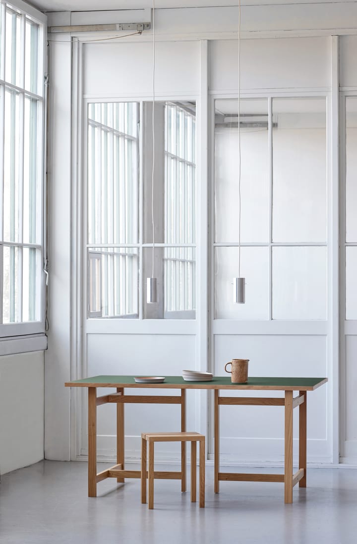 Table à manger rectangulaire Moebe, Green, 160x90 cm MOEBE