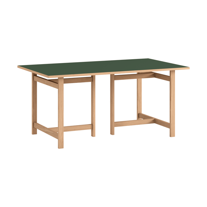 Table à manger rectangulaire Moebe, Green, 220x90 cm MOEBE