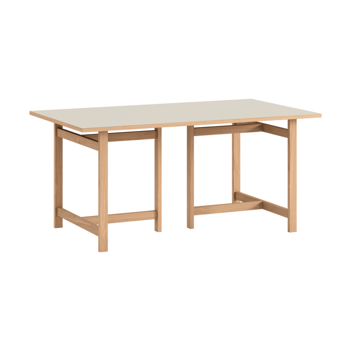Table à manger rectangulaire Moebe, Light grey, 160x90 cm MOEBE