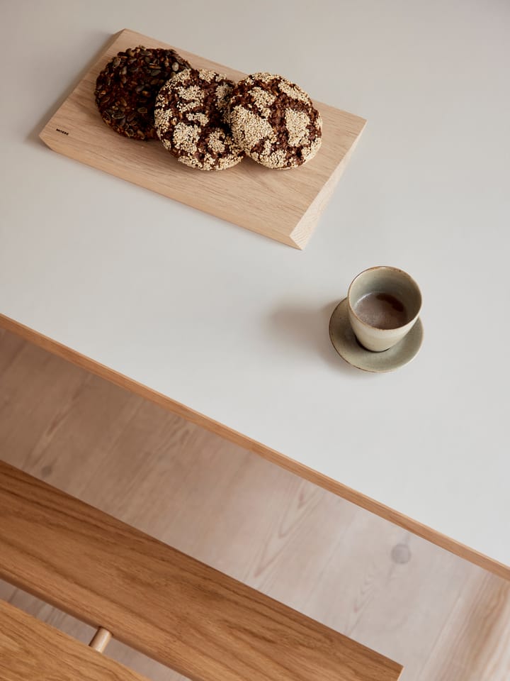 Table à manger rectangulaire Moebe, Light grey, 220x90 cm MOEBE