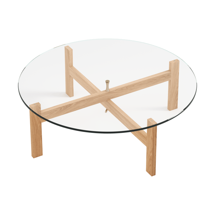 Table basse ronde Moebe Ø88 cm, Chêne MOEBE