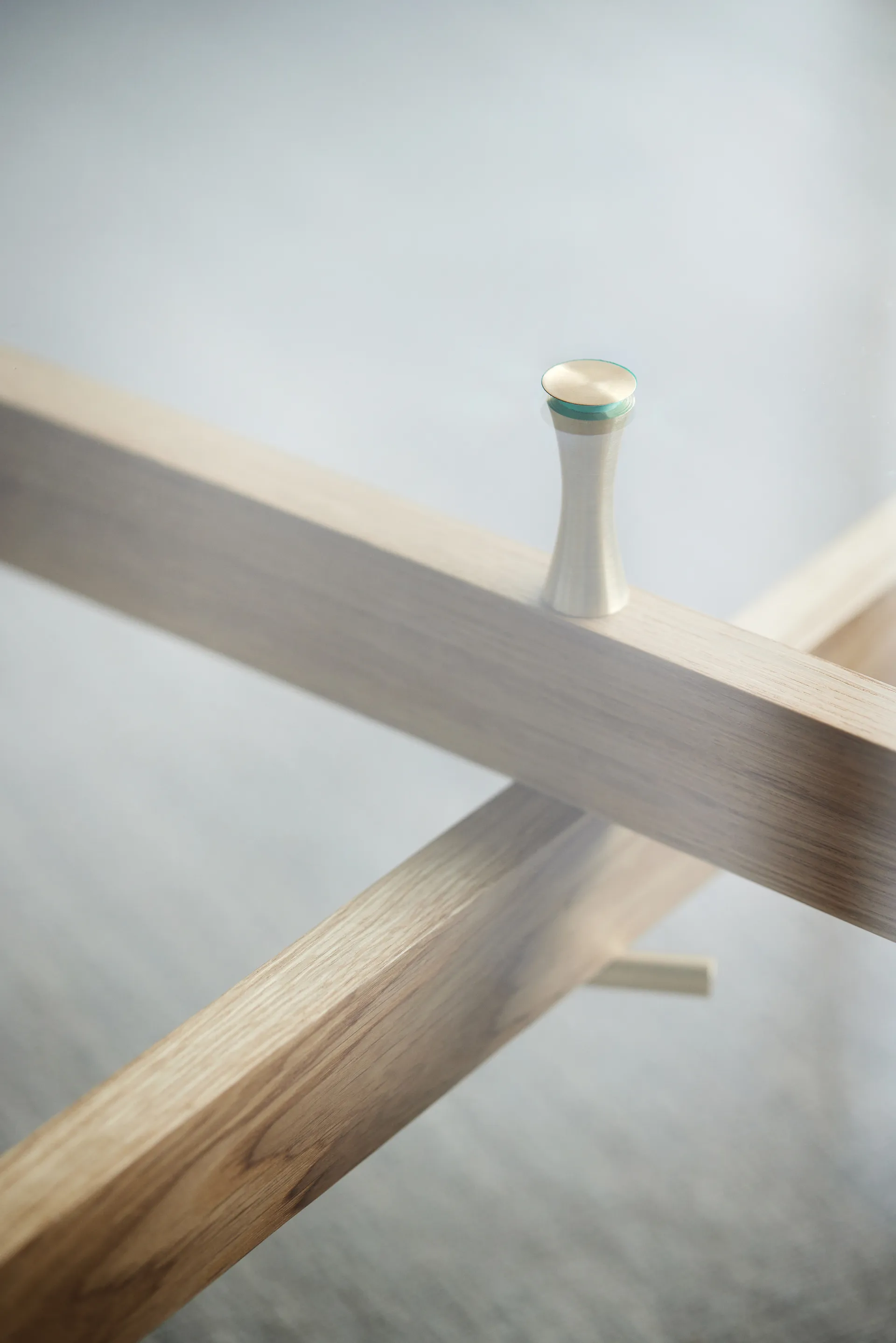 Table basse ronde Moebe Ø88 cm, Chêne MOEBE