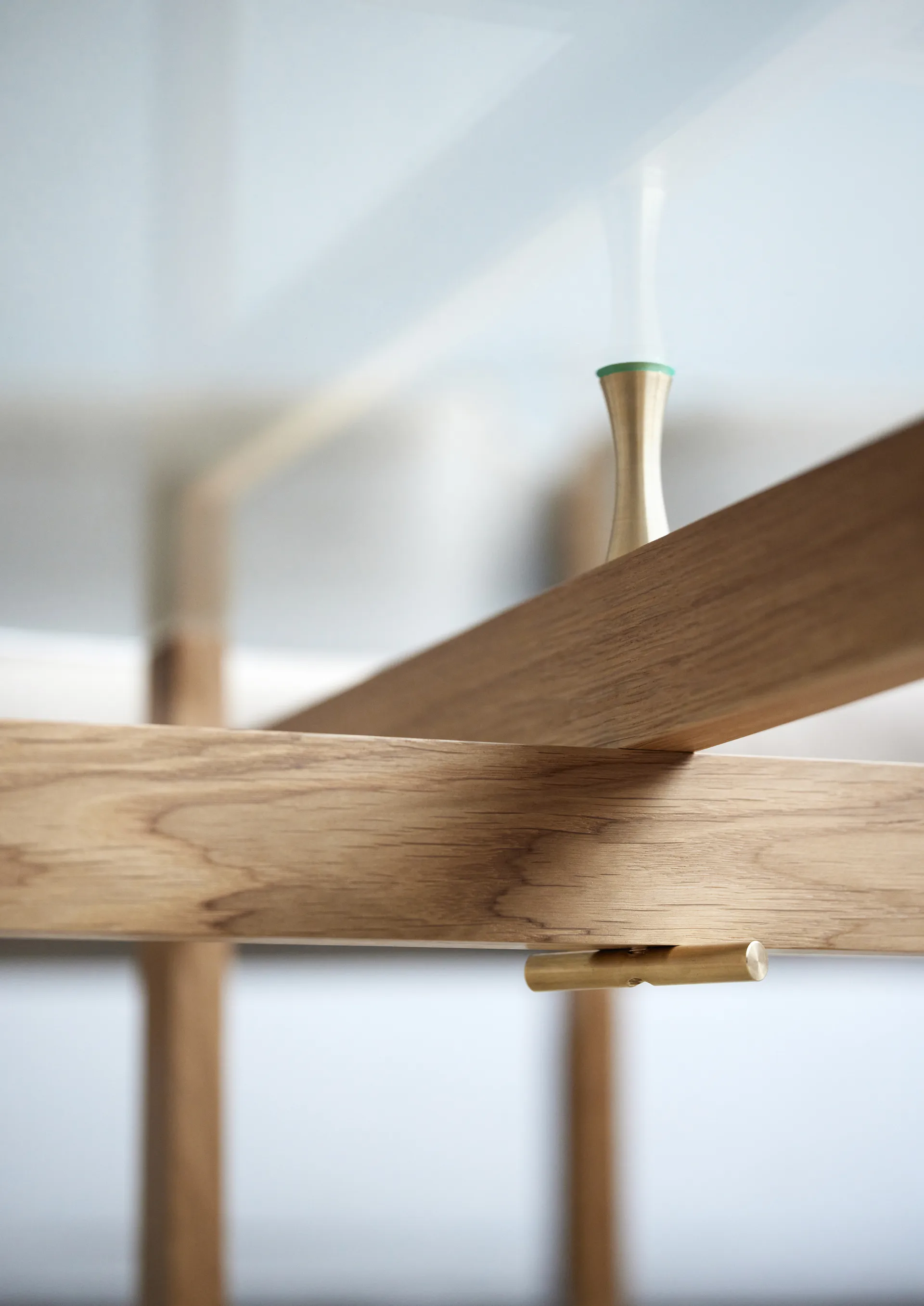 Table basse ronde Moebe Ø88 cm, Chêne MOEBE