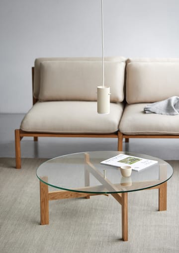 Table basse ronde Moebe Ø88 cm - Chêne - MOEBE