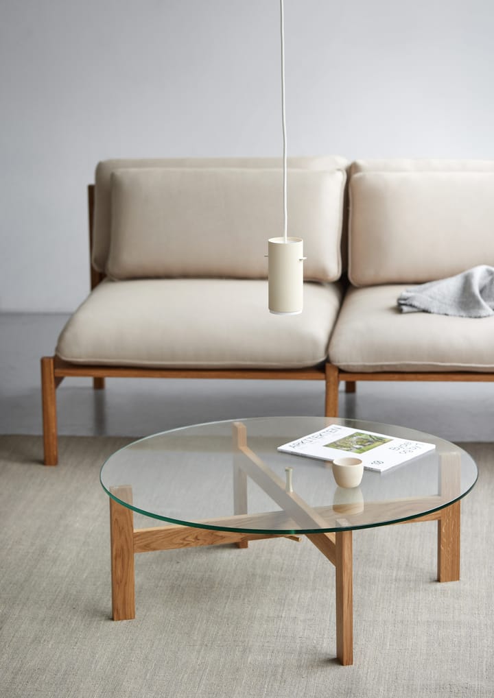 Table basse ronde Moebe Ø88 cm, Chêne MOEBE