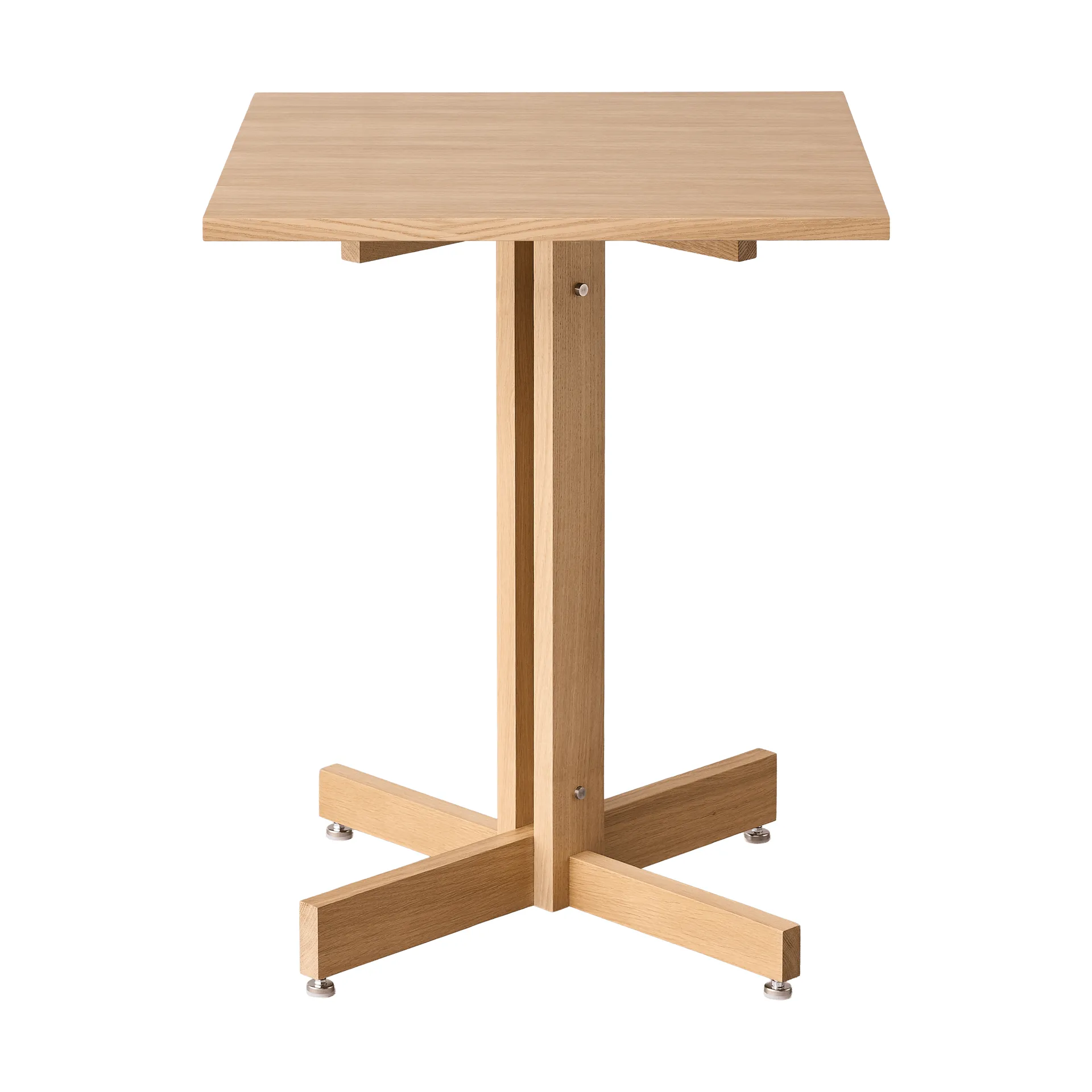 Table de café KUMU, Chêne huilé, 60x60 cm MOEBE