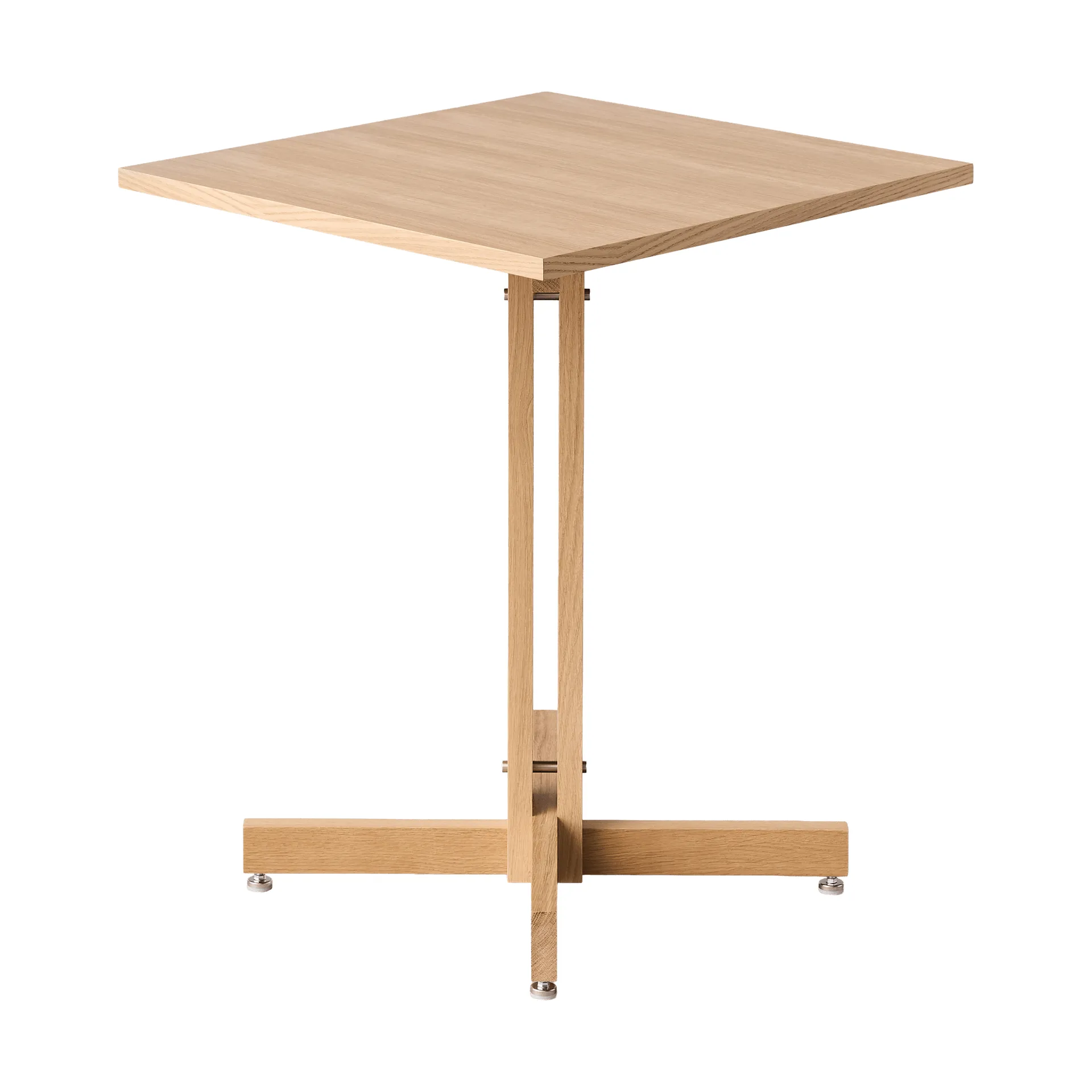 Table de café KUMU, Chêne huilé, 60x60 cm MOEBE