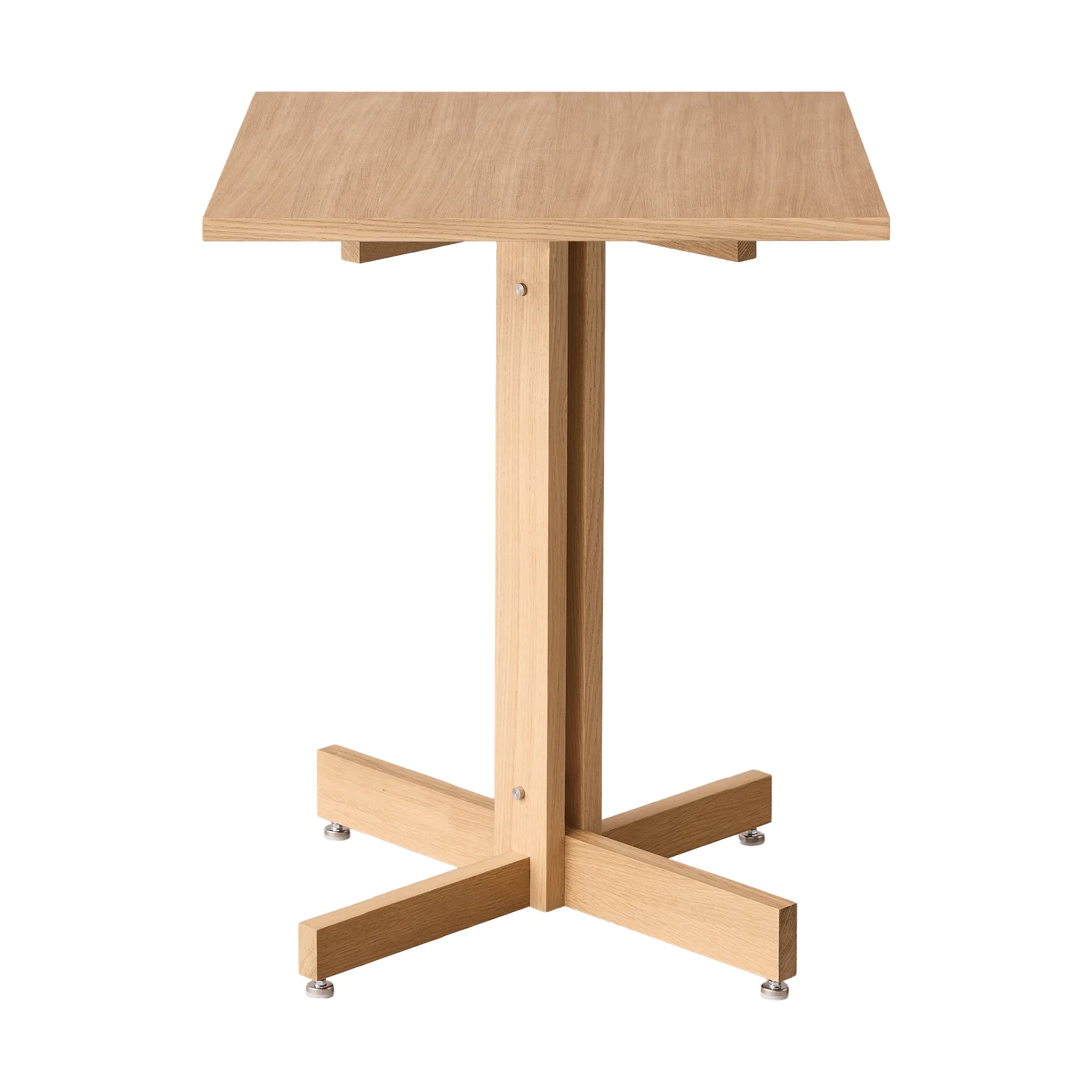 Table de café KUMU, Chêne huilé, 60x60 cm MOEBE