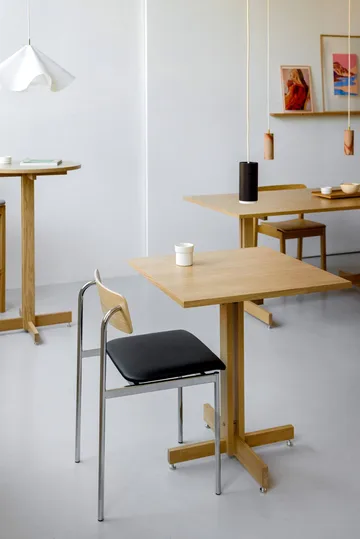 Table de café KUMU - Chêne huilé, 60x60 cm - MOEBE