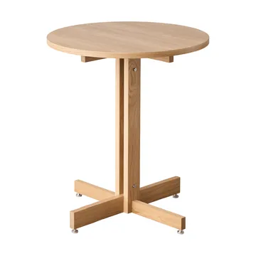 Table de café KUMU - Chêne huilé, Ø65 cm - MOEBE