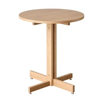 Table de café KUMU - Chêne huilé, Ø65 cm - MOEBE