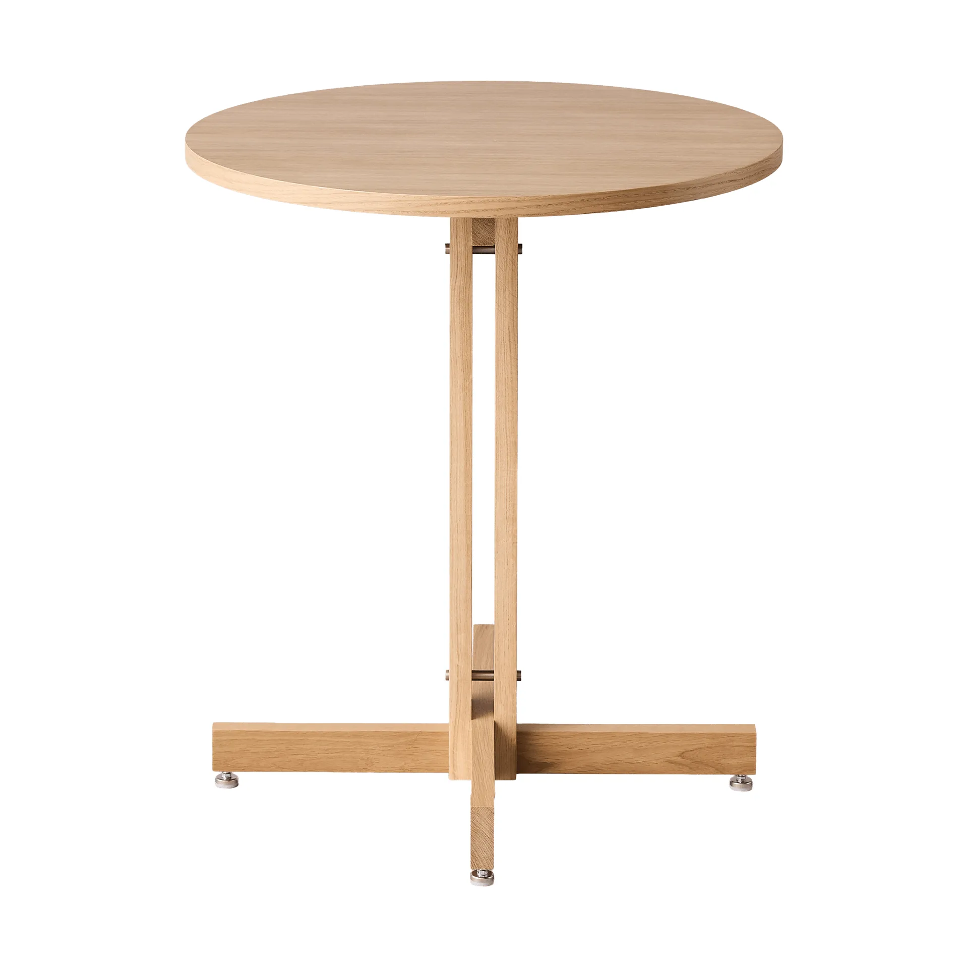 Table de café KUMU, Chêne huilé, Ø65 cm MOEBE