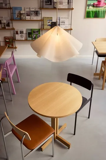 Table de café KUMU - Chêne huilé, Ø65 cm - MOEBE